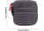 Allen Competitor Choke Tube Molded Case, 3 Extended Vials, Heather Gray/Red, 4.5 in x 4.5 in x 3.5 in, 8316