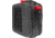 Allen Competitor Choke Tube Molded Case, 3 Extended Vials, Heather Gray/Red, 4.5 in x 4.5 in x 3.5 in, 8316