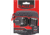 Allen Competitor Choke Tube Molded Case, 3 Extended Vials, Heather Gray/Red, 4.5 in x 4.5 in x 3.5 in, 8316