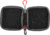 Allen Competitor Choke Tube Molded Case, 3 Extended Vials, Heather Gray/Red, 4.5 in x 4.5 in x 3.5 in, 8316