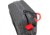 Allen Competitor Choke Tube Molded Case, 3 Extended Vials, Heather Gray/Red, 4.5 in x 4.5 in x 3.5 in, 8316