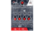 Allen Deflector Resetting Spinner Target System 16x22.25in Black/Red, AN15340