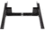 Allen EZ Aim Shooting Target Stand, Black, Powder Coated Steel, 20.50in Long, 15517