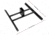 Allen EZ Aim Steel Target Stand Base, Black, Powder Coated Steel, 21in Long, 15543