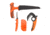 Allen Field Combo Pack - Replaceable Blade Knife, Zip Skinning Knife, T-Handle Game Saw, Orange/Black, 18959