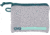 Allen Girls With Guns Lockable Handgun Storage Pouch, Compact, 5-Inch to 7-Inch Handguns, Gray/Blue, 9073
