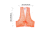 Allen Mesh Hunting Vest, Orange, 15750