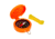 Allen Pocket Compass with Lid, Orange, 487