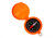 Allen Pocket Compass with Lid, Orange, 487