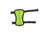 Allen Pulse 2 Strap Mesh Archery Armguard, Green, 42014