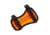 Allen Pulse 2 Strap Mesh Archery Armguard, Orange, 42016