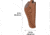 Allen Red Mesa Leather Revolver Holster, Ambidextrous, Brown, Size 05, 4495