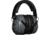Allen Sound Defender Foldable Safety Earmuffs, 26 dB NRR, ANSI S3.19 &amp; CE EN352-1 Hearing Protection Rated, Black/Gray, One Size, 2336