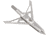 Allen Stryke Vapor Rear Deploying 2 Blade Broadhead, 100-Grain, 3-Pack, 14786