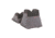 Allen ThermoBlock Front and Rear Bag Set Filled, Black/Gray, 18494