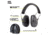 Allen ULTRX Slim Profile Passive Earmuff, Gray, 4153
