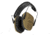 Allen ULTRX Shield Passive Earmuff, Slim Fit, Adult, FDE, 4106