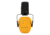 Allen ULTRX Shield Passive Earmuff, Slim Fit, Adult, Interstate Yellow, 4107