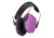 Allen ULTRX Shield Passive Earmuff, Slim Fit, Adult, Plum, 4105