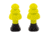Allen ULTRX Silicone Ear Plugs, 5-Pairs, Yellow, 4122