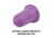 Allen ULTRX Tapered Foam Ear Plugs, 15-Pairs, Purple, 4134
