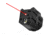 iPROTEC Mycro Rail Mount Light with Red Laser 300 Lumens LED Weapon Light, USB-C Rechargeable, Universal, Black, IPRMLT0004
