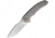 Alliance Designs Deimos Framelock Folding Knife, Gray, Gray titanium handle, AL012 DEIMOS COPPER