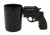 Aloe Gator Cermaic Revolver Mug Black