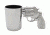 Aloe Gator Cermaic Revolver Mug Chrome