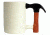 Aloe Gator Ceramic Hammer Mug, Cream