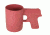 Aloe Gator Ceramic Gun Mug, Pink