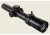 Alpen Apex XP AR 1-6x24 Rifle Scope with Illuminated Red Dot Reticle, Black 4069
