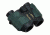 Alpen Pro Compact 8x25 Porro Prism Rubber Armored Binoculars, Green w/Strap 267