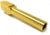 Alpha Shooting Sports 45 ACP Match Grade Crowned Barrel For Glock G21, 4.5in, 1-16, TiN, 45ACPG21TIN