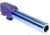 Alpha Shooting Sports ALPHA G19 9MM Match Grade Barrel, 4in, Blue, ALPG199MMBLUE