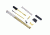 Alpha Shooting Sports ALPHA TiN G17 Super Duty 9mm Slide Completion Kit w/ TiN Guide Rod, TiN ALPTiNG17SDSCK