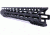 Alpha Shooting Sports AR15 Pitch Fork Handguard, Black, 13.3in, ALP13MLBLKPF