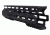Alpha Shooting Sports AR15 Pitch Fork Handguard, Black, 9.5in ALP9MLBLKPF