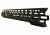 Alpha Shooting Sports AR15 Pitch Fork Handguard, Black, 15.8in ALPML15BLKPF