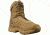 Mens Vengeance SR 8in Side-Zip Leather Boot,Size 15,Coyote