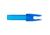 Altra Arrows Pin Nocks for Altra 204 Arrows Shafts, Set of 12, Blue, AA-NK-00032