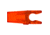 Altra Arrows Pin Nock 1501724, Red, AA-NK-00022