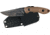American Buffalo Knife Abkt Elite Desert Predator Fxd Blade 3.5'' Clip Point D2 Steel
