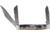 American Buffalo Knife Abkt Roper Lahar Series 3blade Stockman 3.25 Wood Resin Hndl