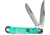 American Buffalo Knife Abkt Roper Series Stone Peanut Peanut 2-blade Sea Foam