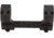 American Defense Manufacturing 30mm Dual Ring Scope Mount w/ 1/2in Titanium GI Bolts, Black, Small, AD-DELTA-30-TGIB