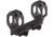 American Defense Manufacturing 30mm Straight Up Dual Ring Scope Mount w/ 1/2in Titanium GI Bolts, Black, Small, AD-RECON-S-30-TGIB
