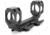 American Defense Manufacturing AD-RECON-SW Scope Mount w/ Titanium Levers, 30 MOA, 1in Ring Size, Black, AD-RECON-SW-30MOA-1-TL