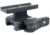 American Defense Manufacturing Aimpoint T1/T2 COWITNESS Height Lightweight Standart Lever Red Dot Mount, Black, AD-T1-LW-10-STD