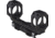 American Defense Manufacturing Dual Ring Scope Mount Straight Up, Spaced Wide to Fit Larger Scoped Like SCHMIDT &amp; BENDER, 1in Rings, Black, AD-RECON-SW 1 STD-TL